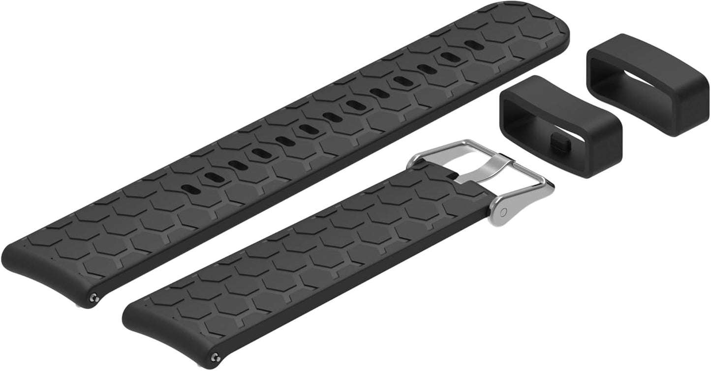 Bands Compatible with Veryfitpro Smart Watch Id205/Id205L/Id215G/Id205U/Id205S/Id216/Uwatch 3/Uwatch Ufit/Uwatch GT, for GRV FC1/FC5 19Mm Soft Silicone Quick Release Bands