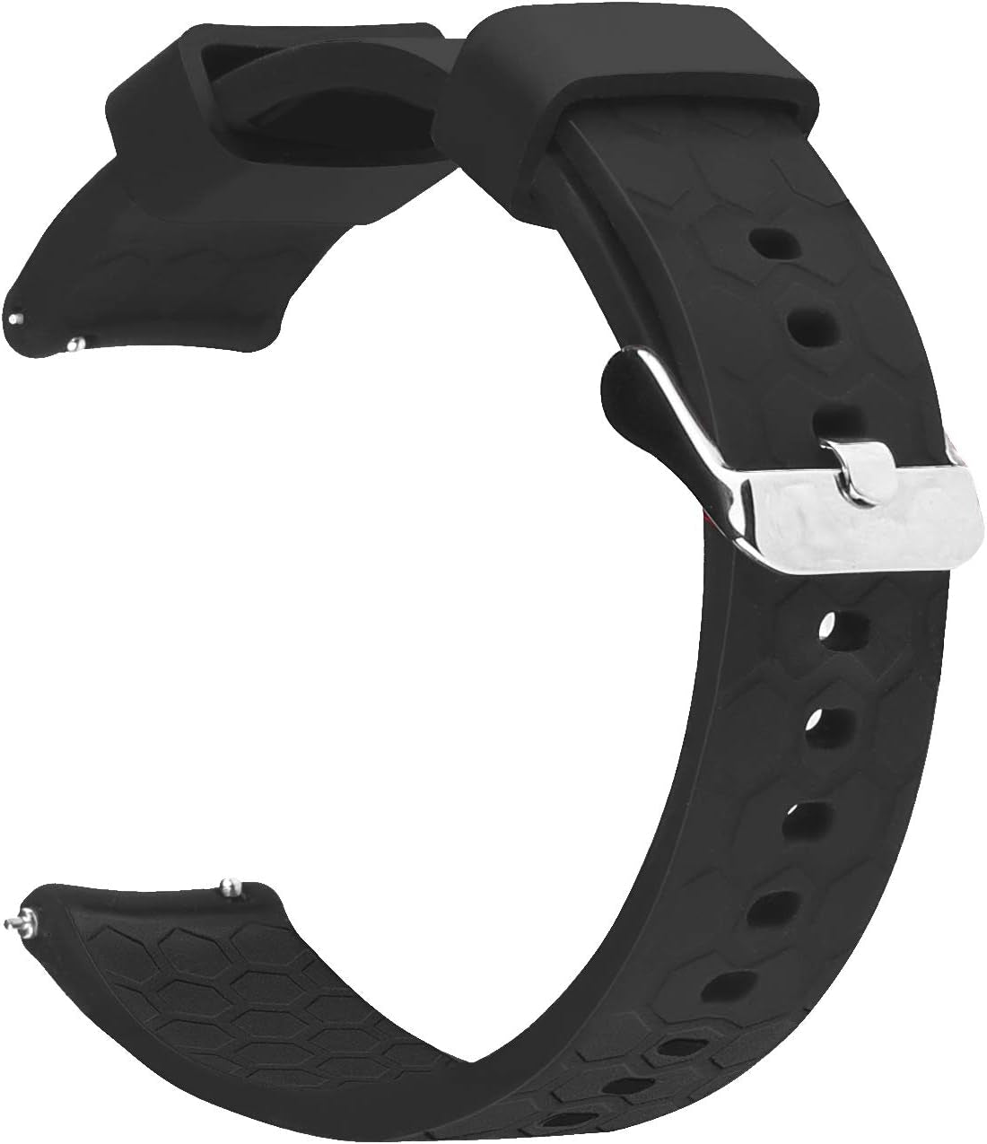 Bands Compatible with Veryfitpro Smart Watch Id205/Id205L/Id215G/Id205U/Id205S/Id216/Uwatch 3/Uwatch Ufit/Uwatch GT, for GRV FC1/FC5 19Mm Soft Silicone Quick Release Bands