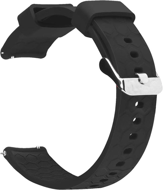 Bands Compatible with Veryfitpro Smart Watch Id205/Id205L/Id215G/Id205U/Id205S/Id216/Uwatch 3/Uwatch Ufit/Uwatch GT, for GRV FC1/FC5 19Mm Soft Silicone Quick Release Bands